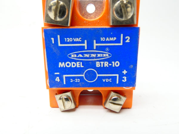 BANNER ENGINEERING BTR-10 120VAC 10A NSNP