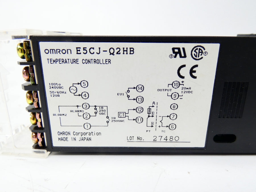 OMRON E5CJ-Q2HB 100-240VAC 1A NSNP
