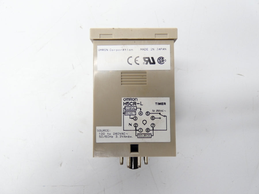 OMRON H5CR-L 100-240VAC 5A NSNP