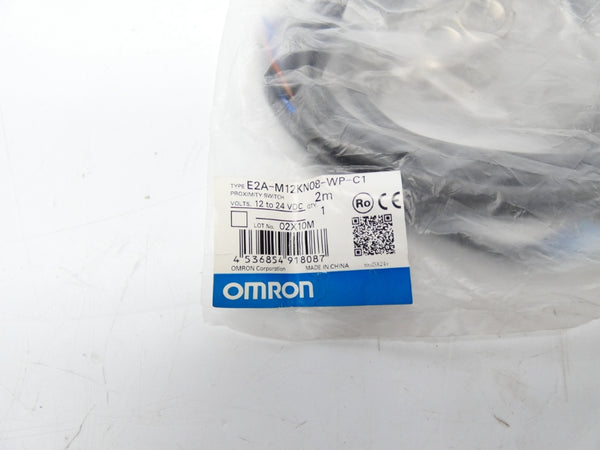 OMRON E2A-M12KN08-WP-C1 12-24VDC 2M NSMP