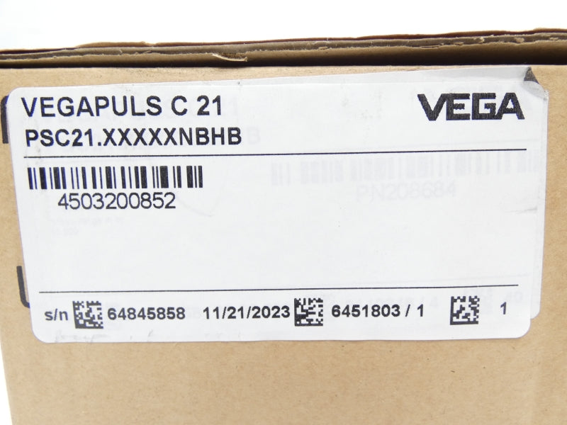 VEGA VEGAPULS PSC21.XXXXXNBHB NSMP