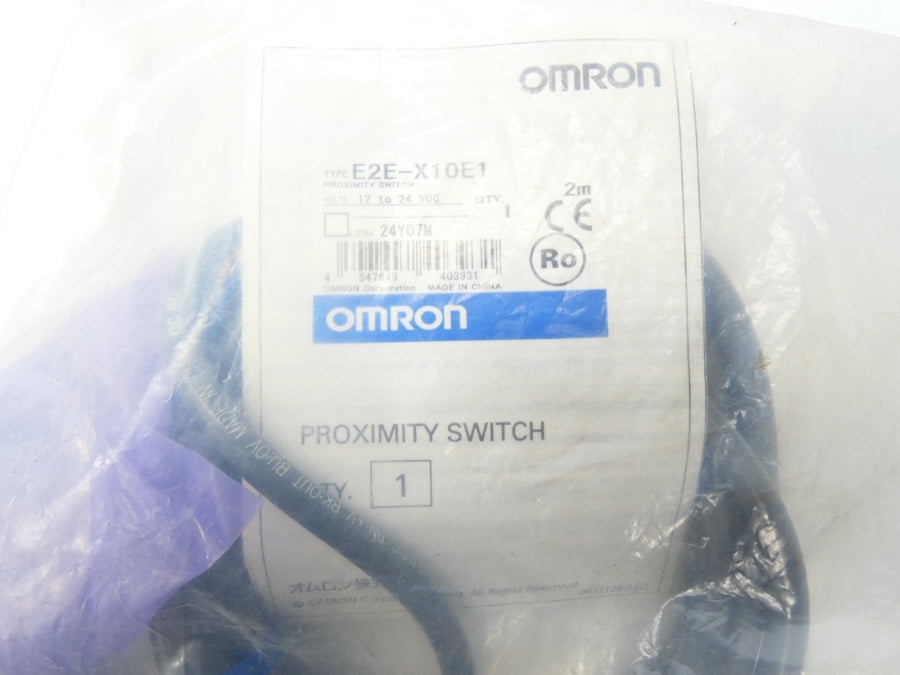 OMRON E2E-X10E1 12-24VDC 2M NSMP