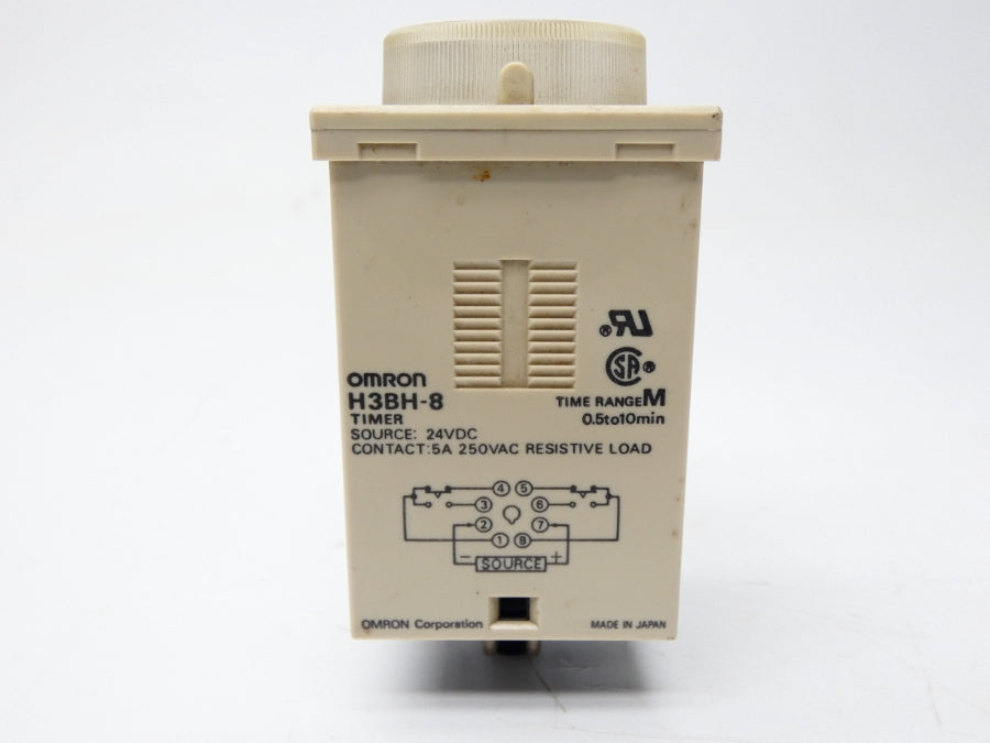 OMRON H3BH-8 24VDC 5A 0.5-10M UNMP