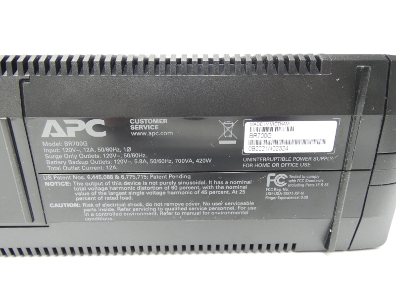 APC BR700G 120V 12A NSNP