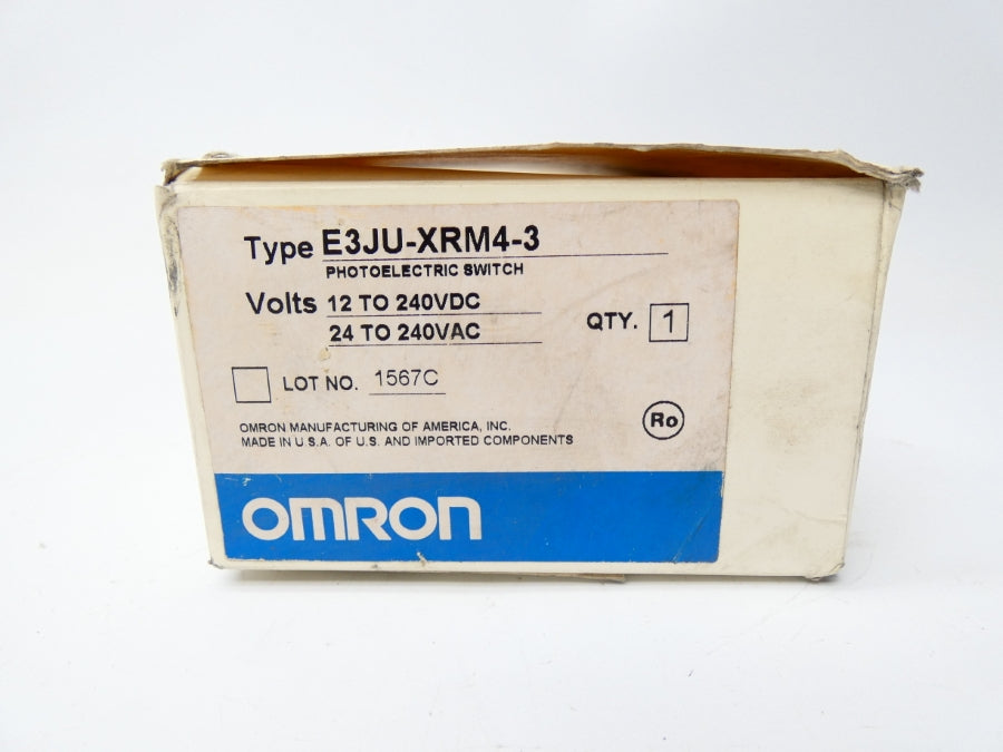 OMRON E3JU-XRM4-3 24-240VAC NSMP