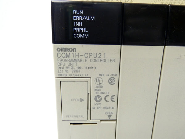 OMRON CQM1H-CPU21 24VDC NSNP
