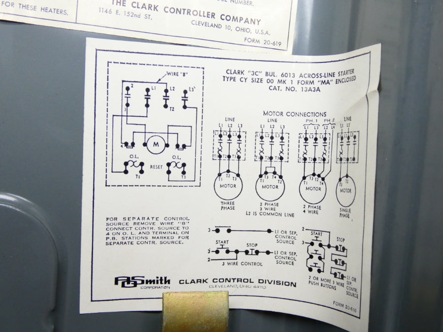 CLARK 13A3A-16 110V NSMP