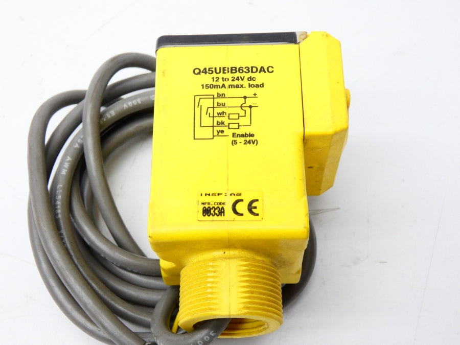 BANNER ENGINEERING Q45UBB63DAC 12-24VDC NSNP