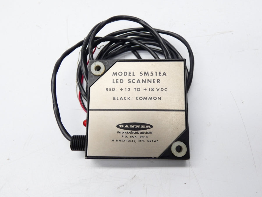 BANNER ENGINEERING SM51EA 12-18VDC NSNP