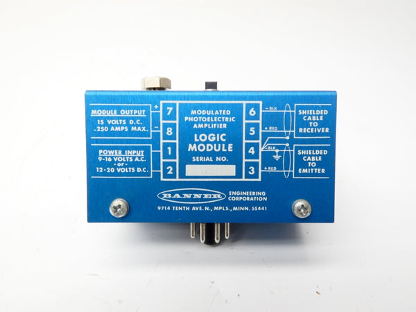 BANNER ENGINEERING MB-3 12-20VDC .250A NSNP