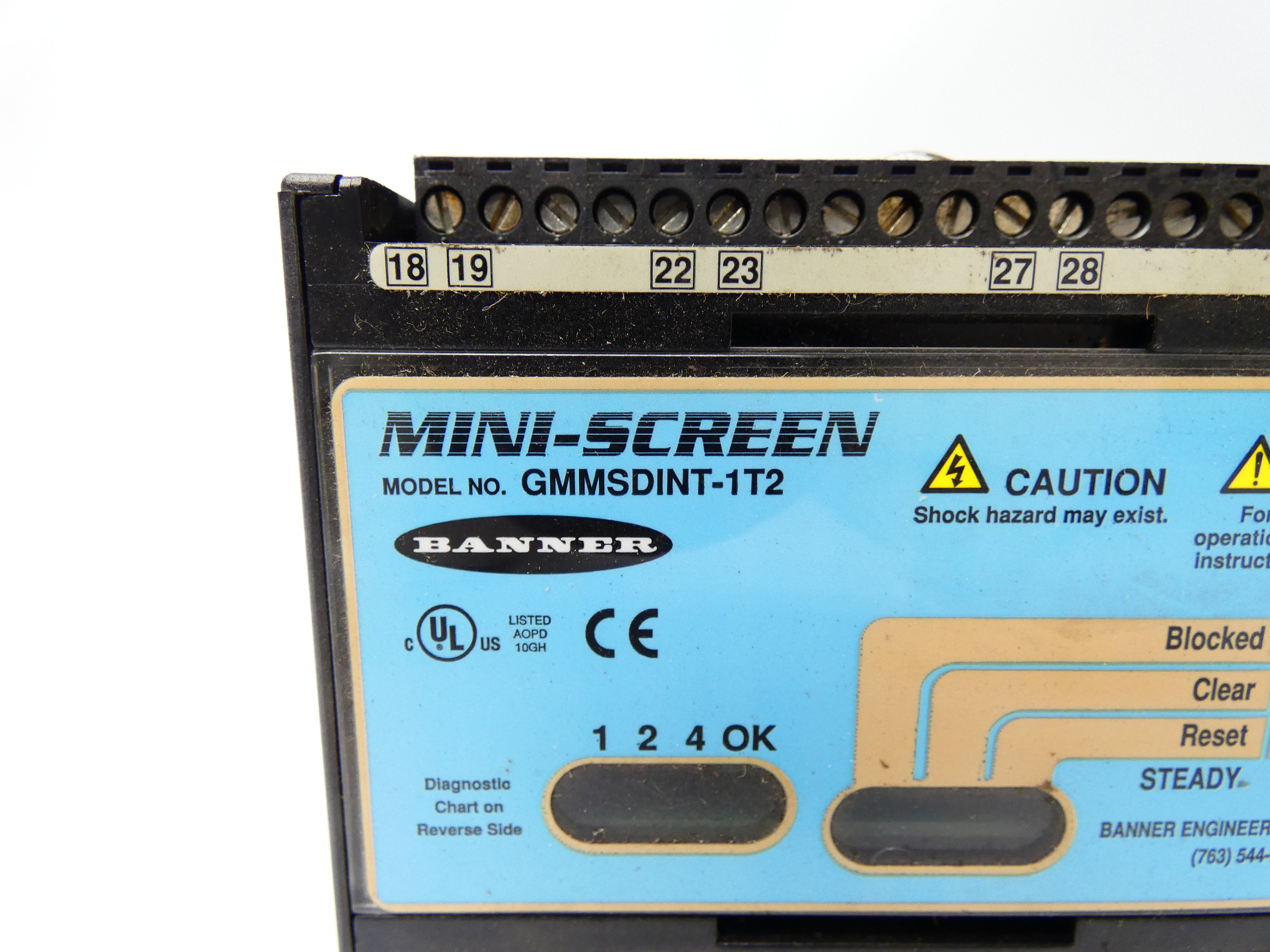 BANNER ENGINEERING GMMSDINT-1T2 24VDC 1.5A NSNP