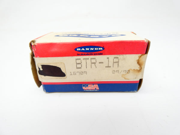 BANNER ENGINEERING BTR-1A 16709 12-18VDC NSMP