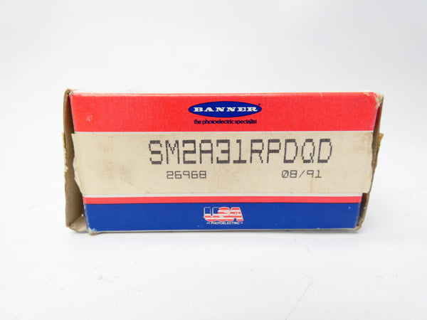 BANNER ENGINEERING SM2A31RPDQD 26968 24-240VAC NSMP