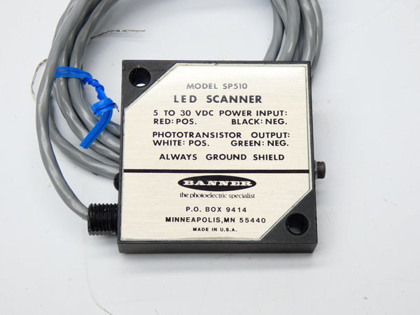 BANNER ENGINEERING SP510 5-30VDC NSMP