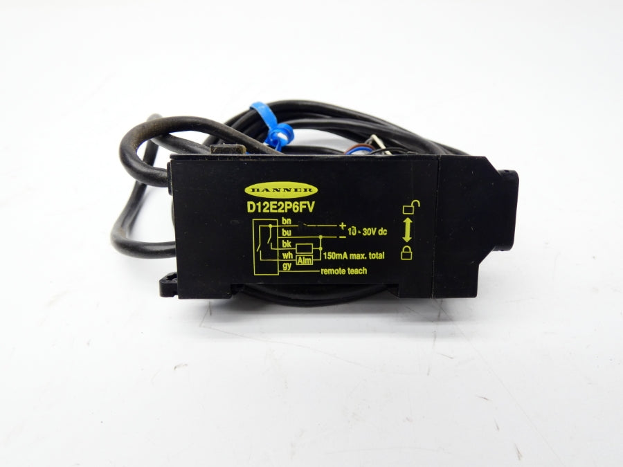 BANNER ENGINEERING D12E2P6FV 50841 10-30VDC NSMP