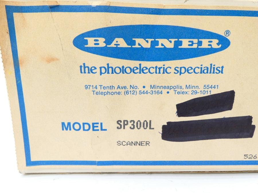 BANNER ENGINEERING SP300L NSMP