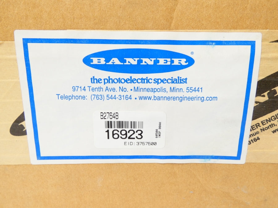 BANNER ENGINEERING B2764B 16923  NSMP