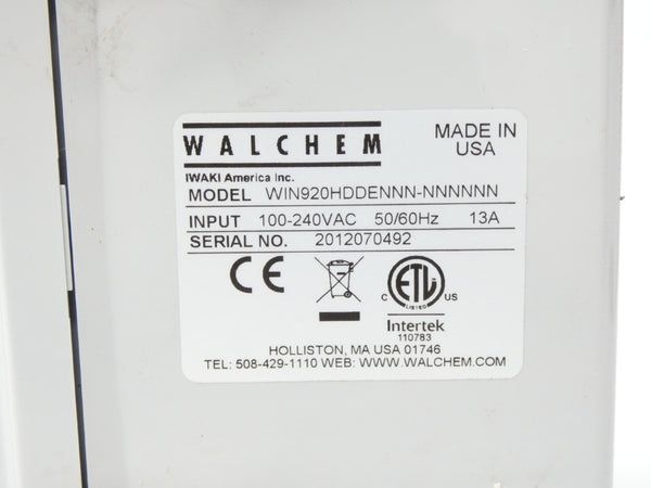 WALCHEM WIN920HDDENNN-NNNNNN 100-240VAC 13A NSMP