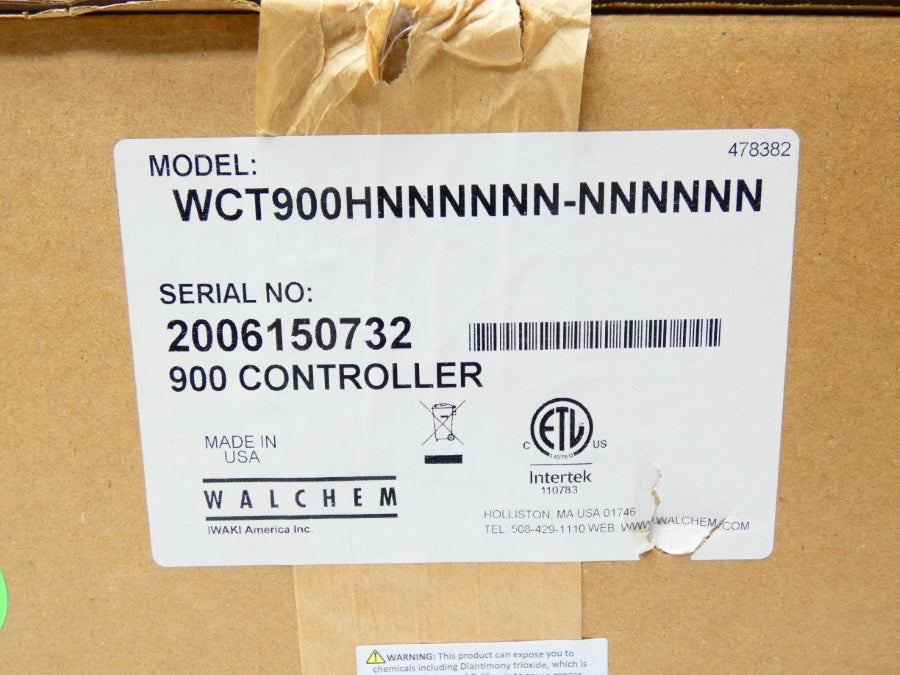 WALCHEM WCT900HNNNNNN-NNNNNN NSFS