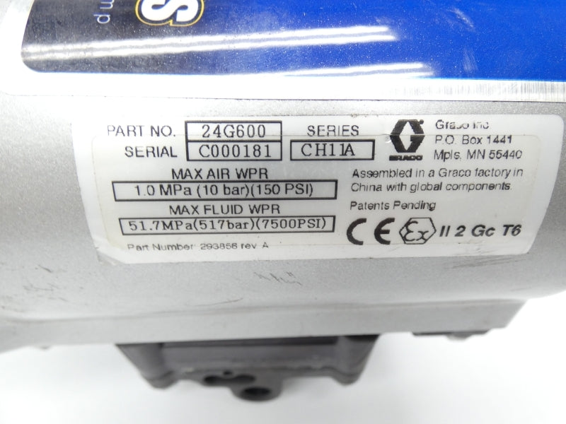 GRACO 24G600 7500PSI NSNP