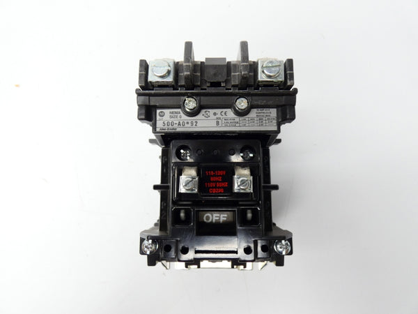 ALLEN BRADLEY 500-AOD92 SER. B 115-120V (BR/WH) NSMP