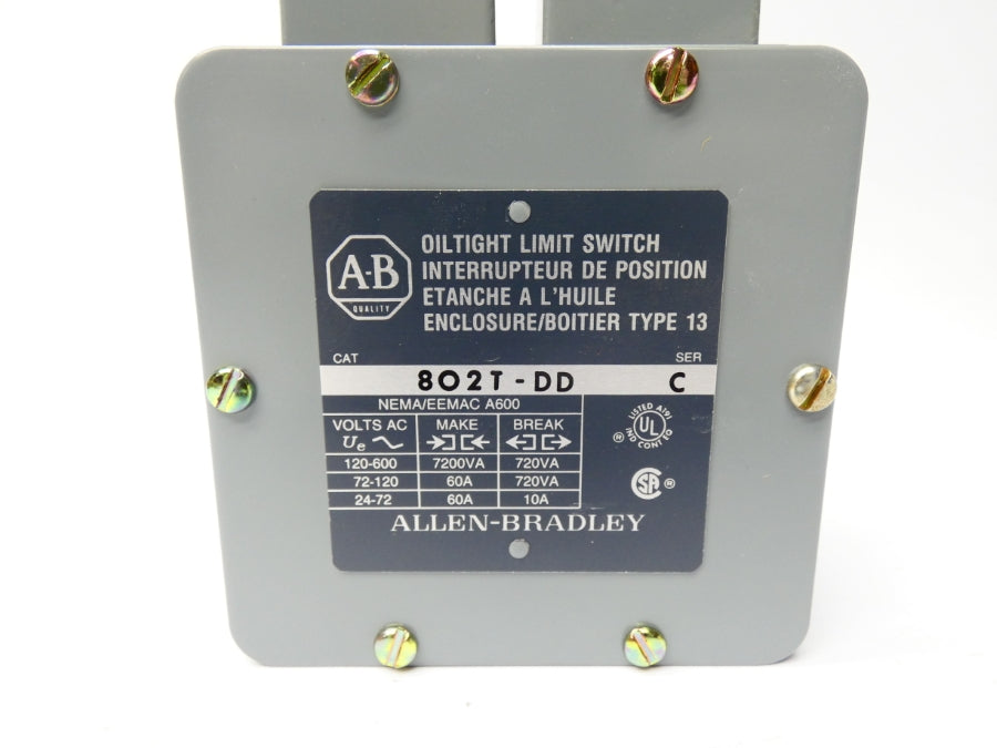 ALLEN BRADLEY 802T-DD SER. C 120-600V 60A (BR/WH) NSMP