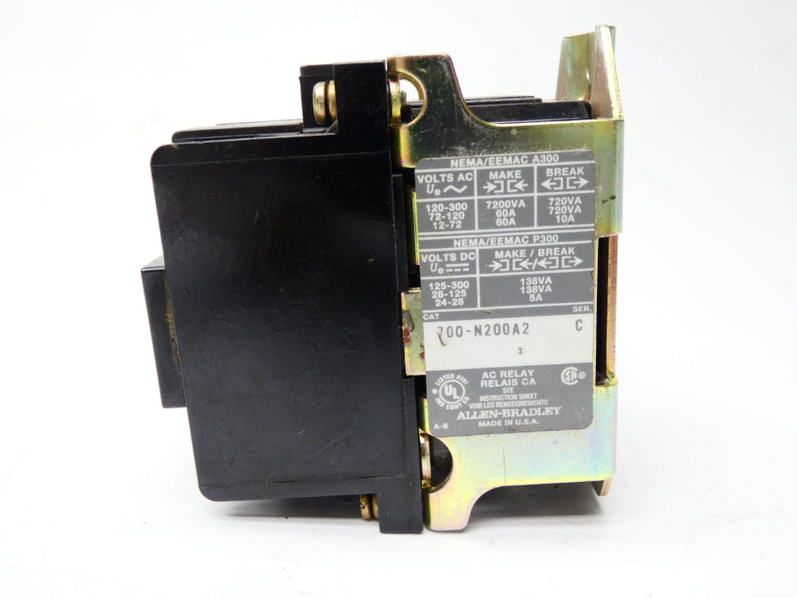 ALLEN BRADLEY 700-N200A2 SER. C 220-240V 60A NSNP