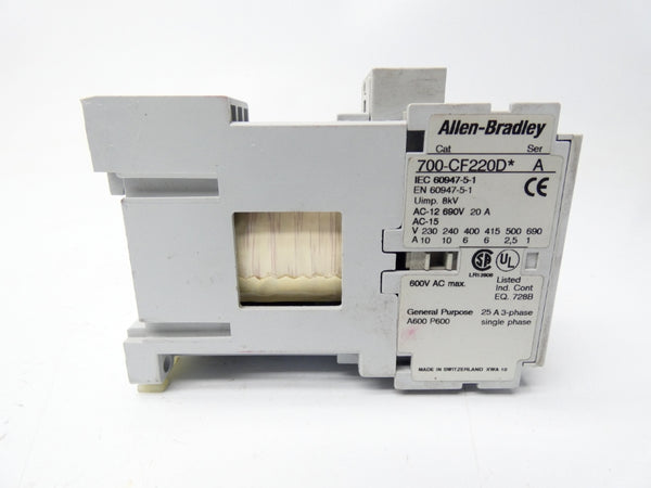 ALLEN BRADLEY 700-CF220D SER. A 24VDC 20A NSNP