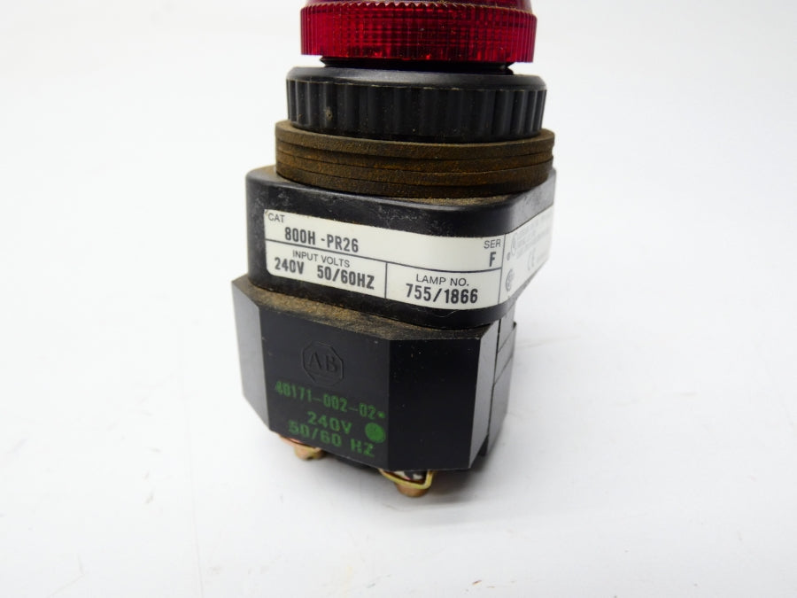 ALLEN BRADLEY 800H-PR26 SER. F 240V NSNP