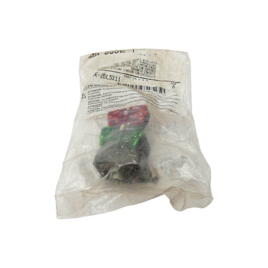 ALLEN BRADLEY 800E-2DL5X11 SER. A 120V NSMP