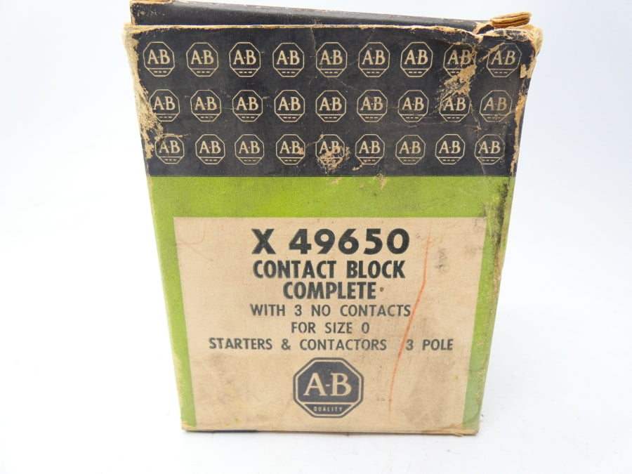 ALLEN BRADLEY X-49650 (BK/GR) NSMP