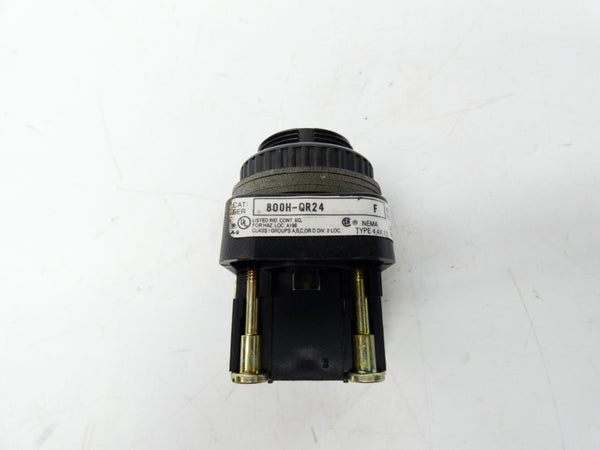 ALLEN BRADLEY 800H-QR24 SER. F 24V (AS PICTURED) NSNP