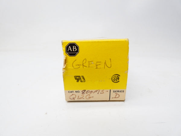 ALLEN BRADLEY 800MS-Q12 SER. D 12V (BK/YL) NSMP