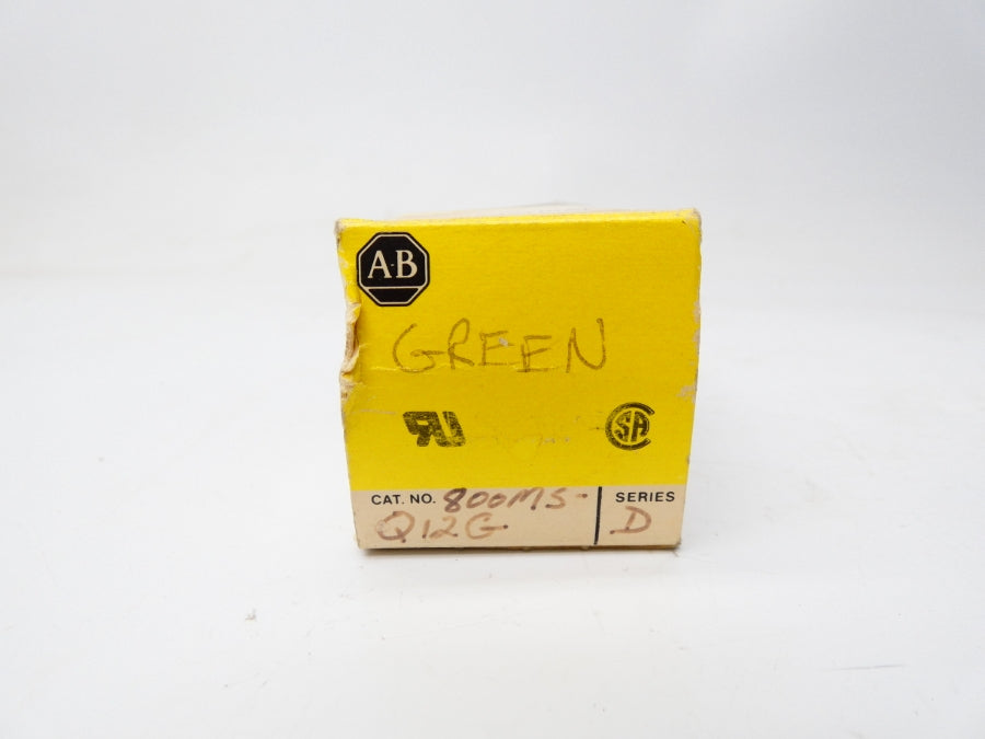 ALLEN BRADLEY 800MS-Q12 SER. D 12V (BK/YL) NSMP