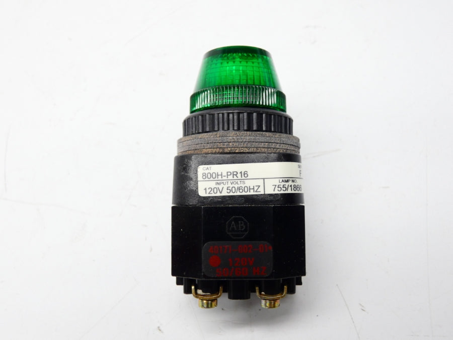 ALLEN BRADLEY 800H-PR16 SER. F 120V NSNP