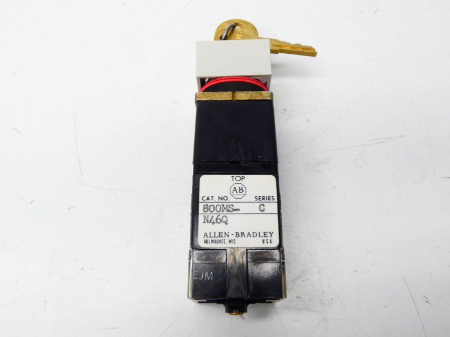 ALLEN BRADLEY 800MS-N46Q SER. C (BK/YL) NSMP