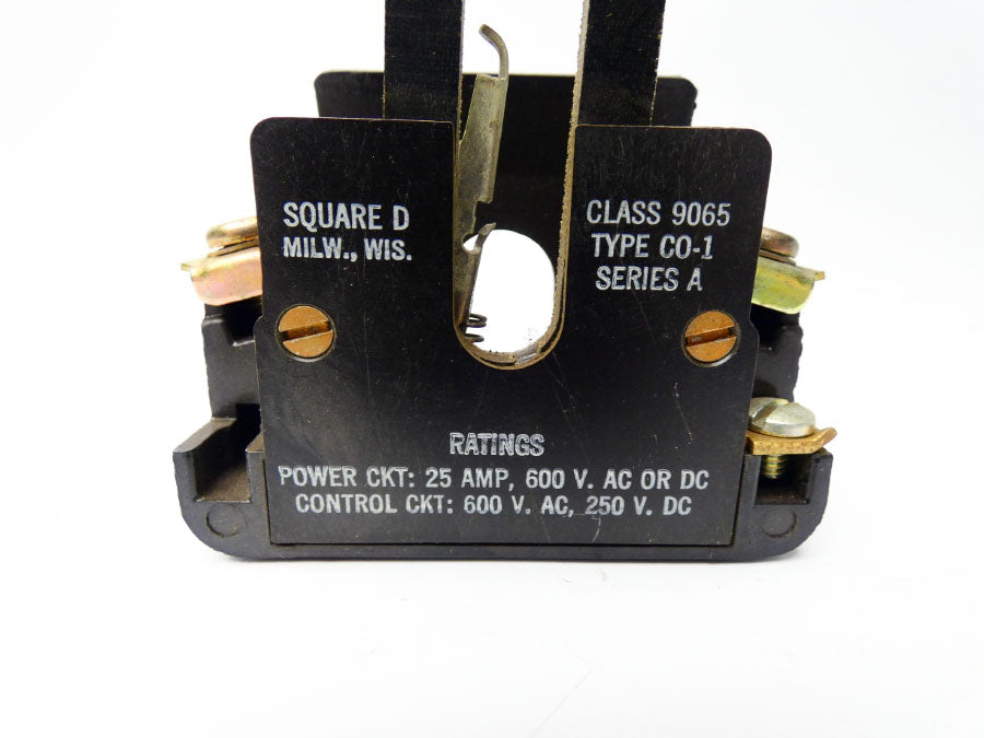 SQUARE D 9065C0-1 SER. A 600V 25A NSNP