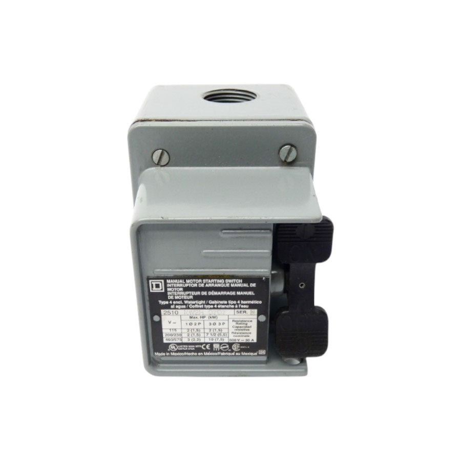 SQUARE D 2510KW2H0707 SER. B 460/575 30A NSNP