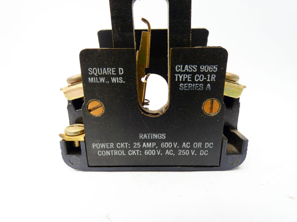 SQUARE D 9065C0-1R SER. A 600V 25A NSNP