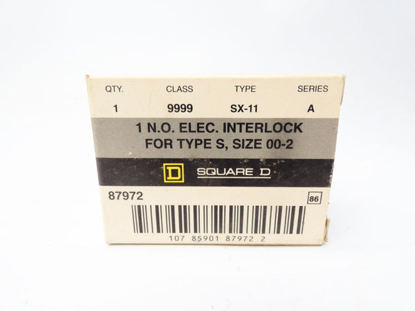 SQUARE D 9999SX-11 SER. A 120-600VAC 3A NSMP