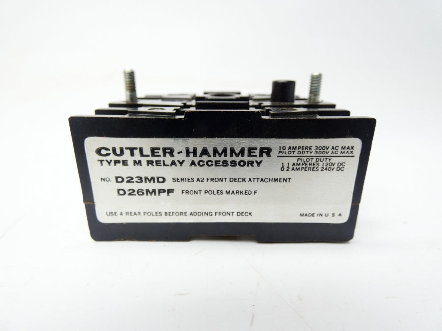 CUTLER HAMMER D23MD10 SER. A2 300VAC 10A NSMP