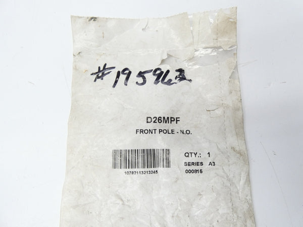 CUTLER HAMMER D26MPF SER. A3 NSMP