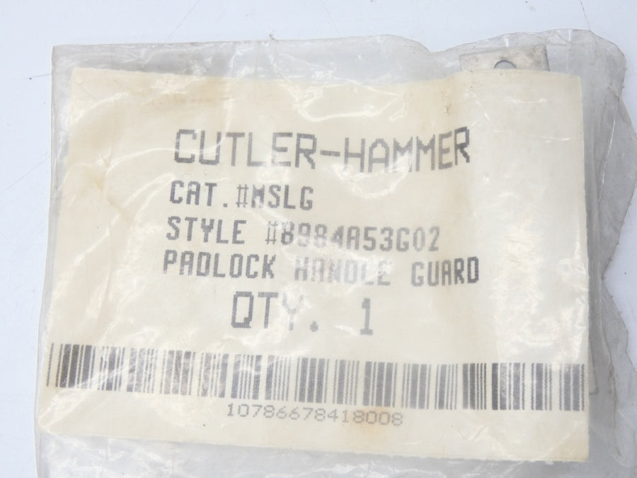 CUTLER HAMMER MSLG 8984A53G02 NSMP