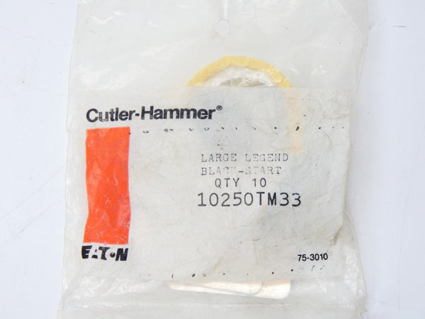 CUTLER HAMMER 10250TM33 (PKG OF 10) NSMP