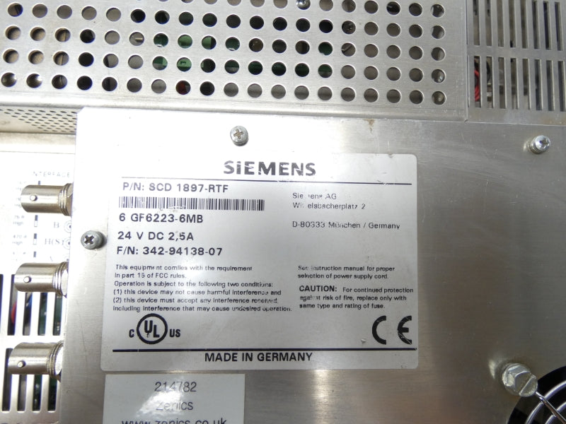 SIEMENS SCD1897-RTF 24V 2.5A UNMP