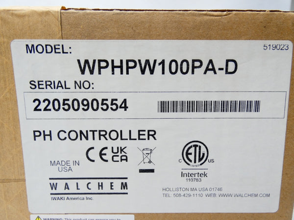 WALCHEM WPHPW100PA-D NSFS