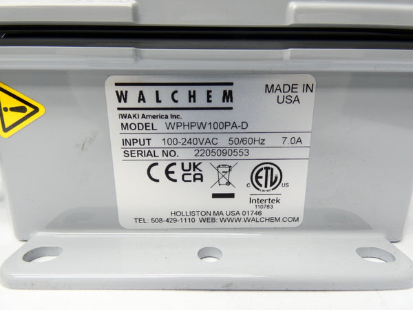 WALCHEM WPHPW100PA-D 100-240VAC 7.0A NSMP