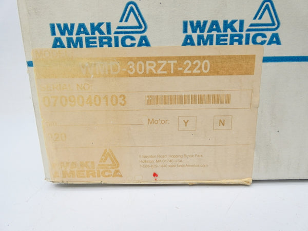 IWAKI WMD-30RZT-220 220V 0.55A NSMP