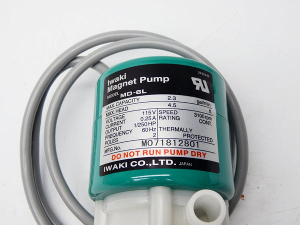 IWAKI MD-6L-115 115V 0.25A NSMP