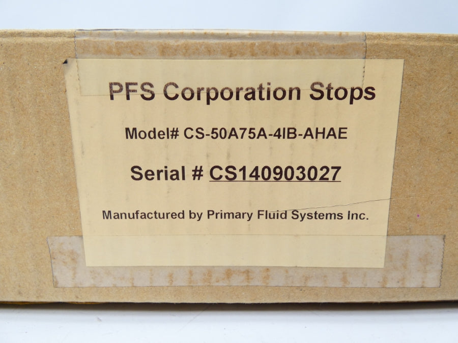 PFS CS-50A75A-4IB-AHAE 150PSI 1/2" NSMP
